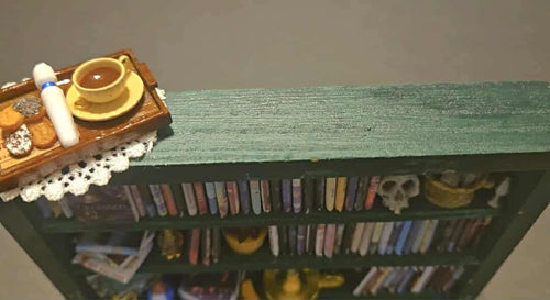 Dark Romance Mini Bookshelf - green