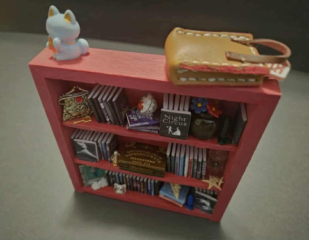Dark Romance Mini Bookshelf - Pink