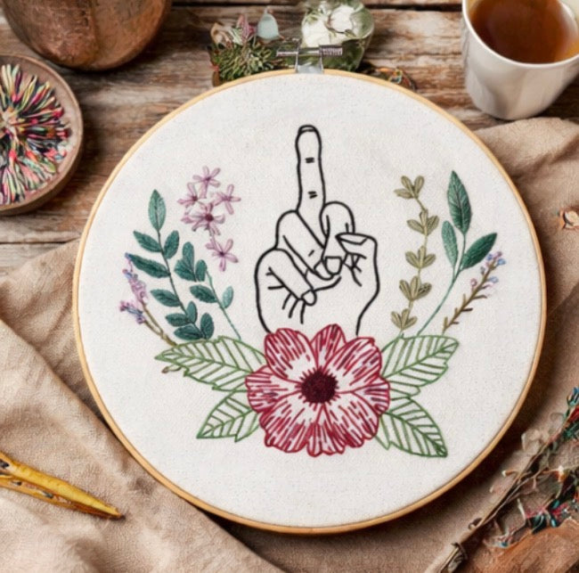 Sweet florals….with a little attitude.