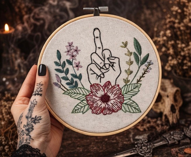 Sweet florals….with a little attitude.